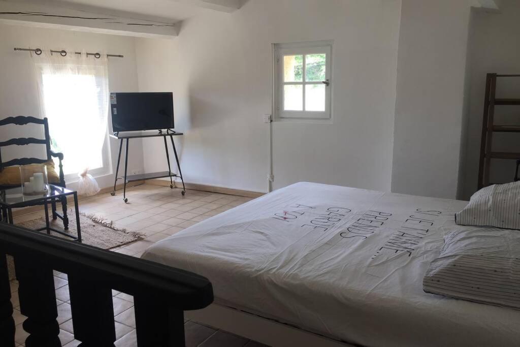 Villa Cabanon de charme en plein coeur des vignes à Pertuis Extérieur photo